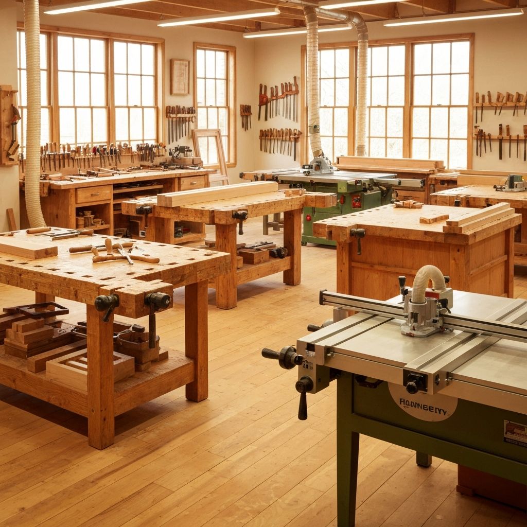 Hopwood Joinery workshop craftsmanship