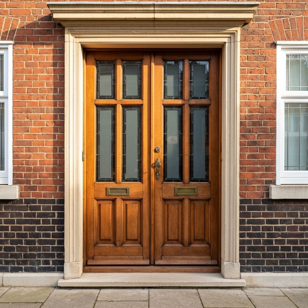 External timber doors