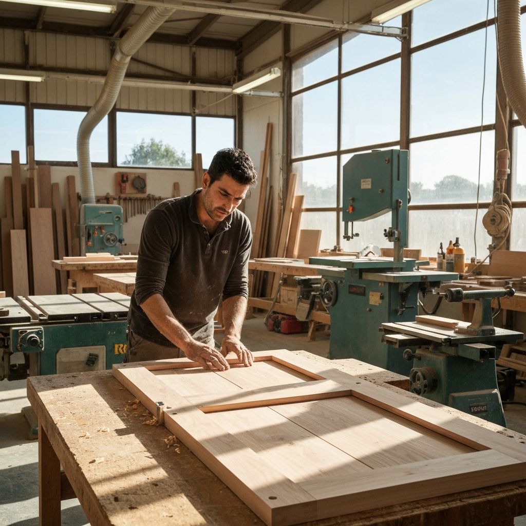 Timber joinery workshop